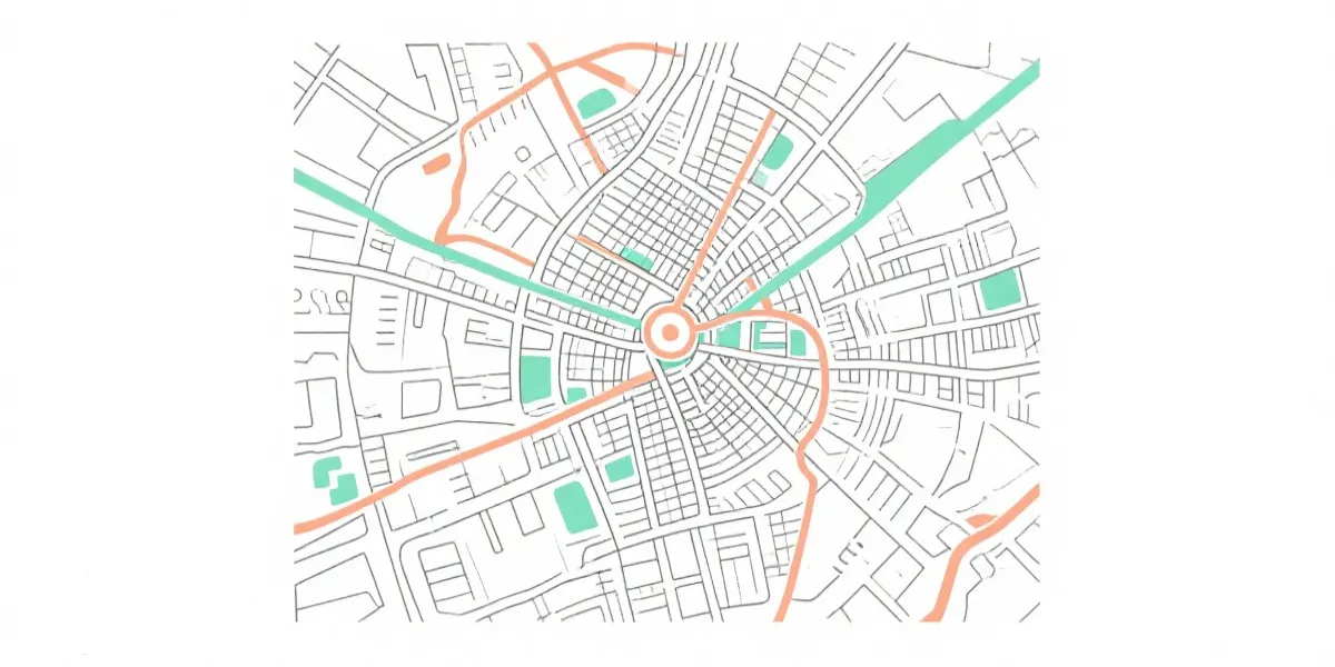 办公地址示意图